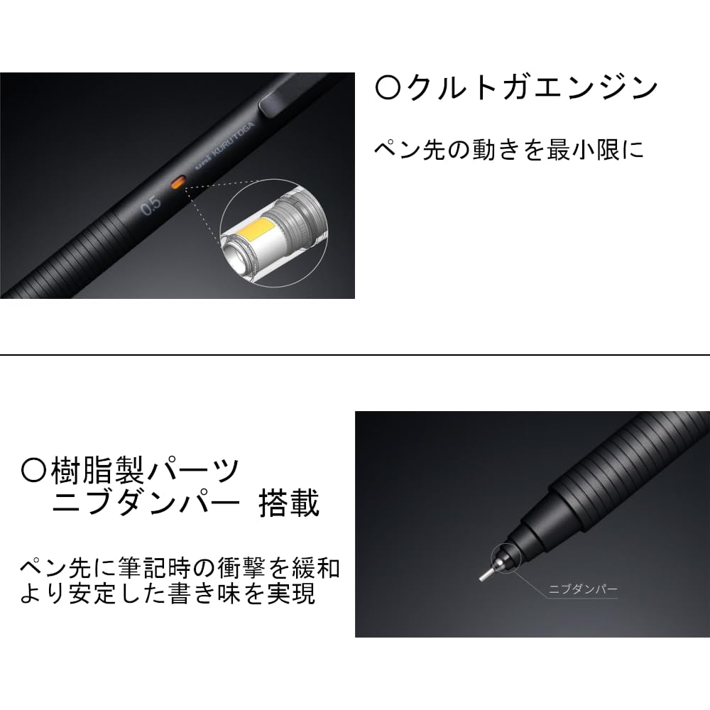 Amazon.co.jp: ノーブランド品【3本セット】クルトガメタル各色1本